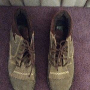 Ariat Brown Leather Ankle Boots